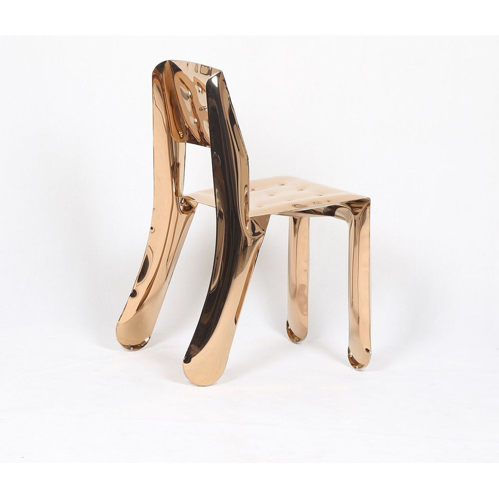 Balloon Dining Chair - Rose Gold