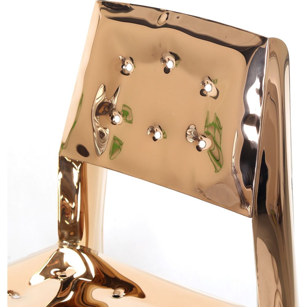 Balloon Dining Chair - Rose Gold