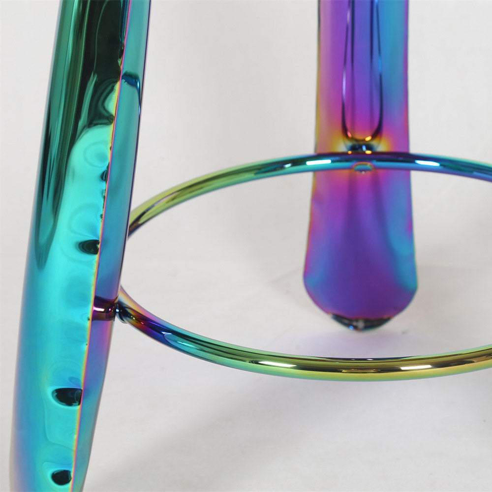 Stainless Balloon Counter Stool - Multi Color