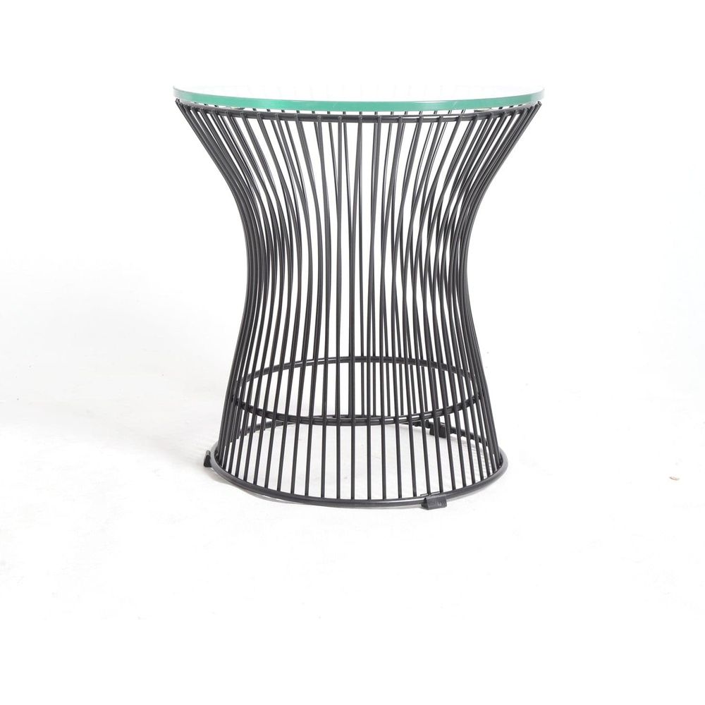 Fishburne Side Table-France & Son-FMT038CHR-Side TablesChrome-6-France and Son