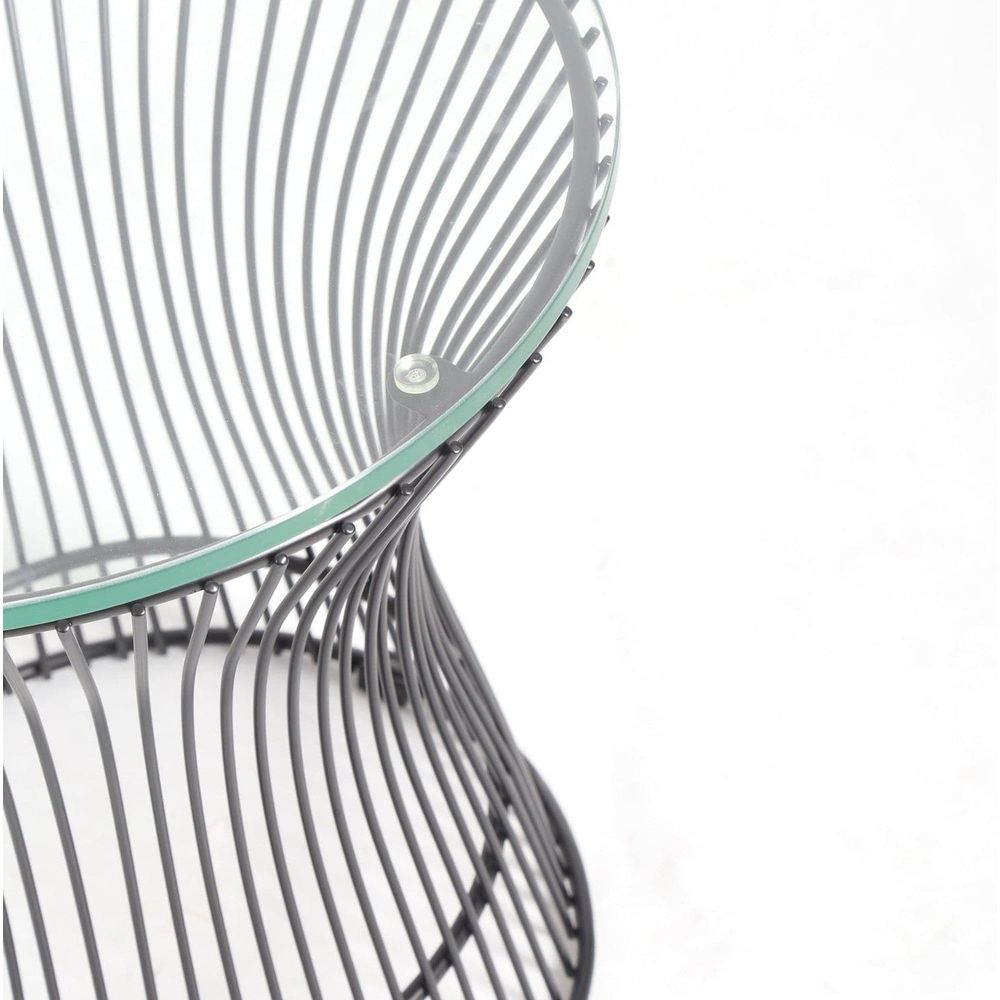 Fishburne Side Table-France & Son-FMT038CHR-Side TablesChrome-7-France and Son