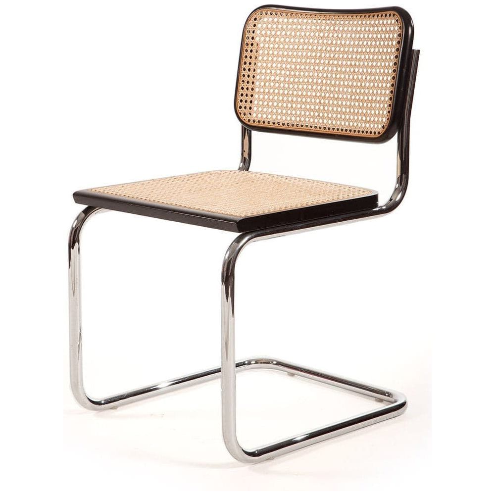 Italian Cesca Side Chair - Armless-France & Son-FSC118BLK-Dining ChairsBlack-Single-6-France and Son