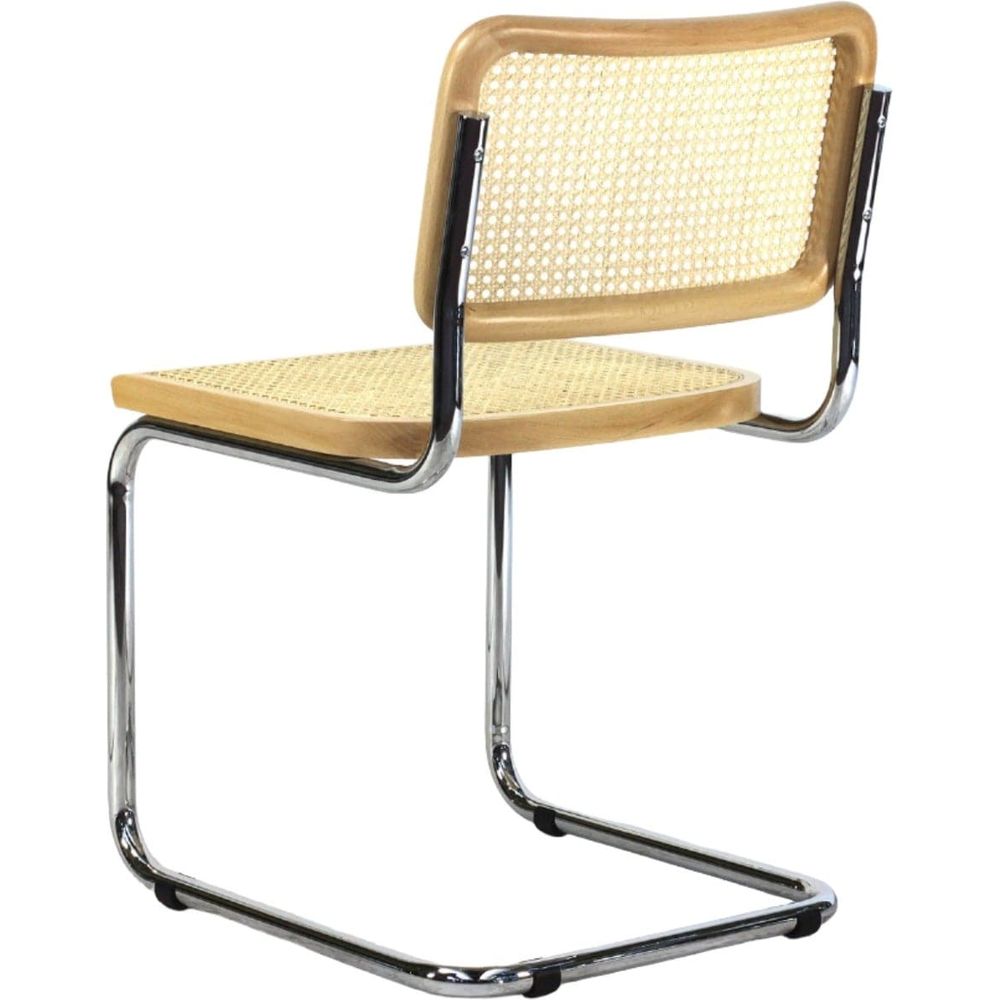 Italian Cesca Side Chair - Armless-France & Son-FSC118NTRL-Dining ChairsNatural-Single-3-France and Son