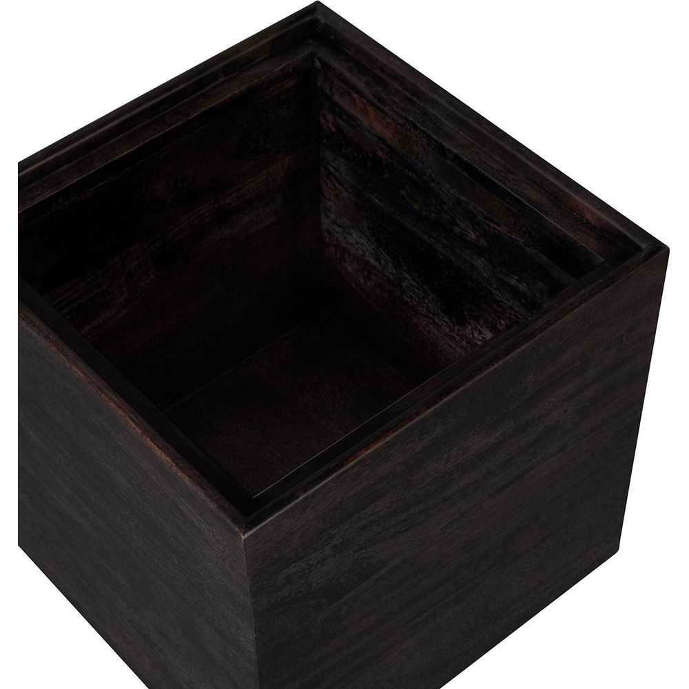 Stein Storage Ottoman - Leather-France & Son-FUO0073-Stools & Ottomans-4-France and Son
