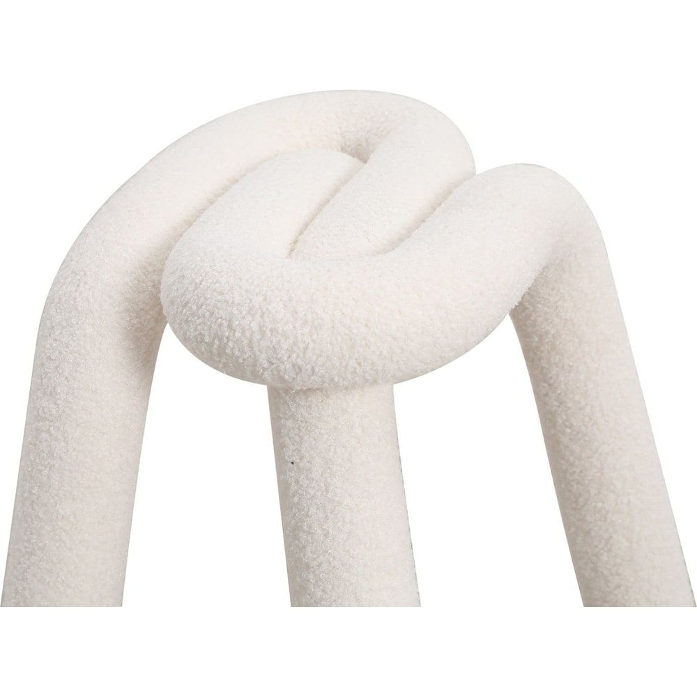 Pipeline Stool-France & Son-FXC1863WHT-Stools & Ottomans-2-France and Son