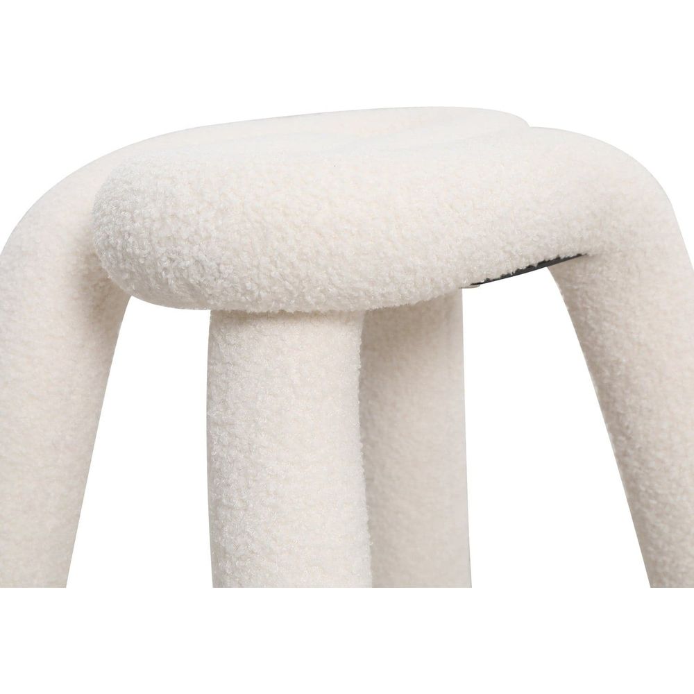 Pipeline Stool-France & Son-FXC1863WHT-Stools & Ottomans-7-France and Son