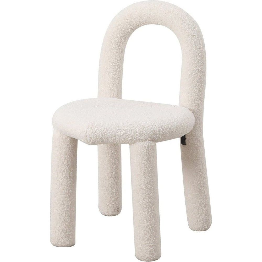 Pipeline Heart Dining Chair-France & Son-FXC1883WHT-Dining Chairs-4-France and Son