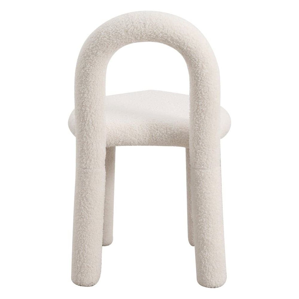 Pipeline Heart Dining Chair-France & Son-FXC1883WHT-Dining Chairs-8-France and Son