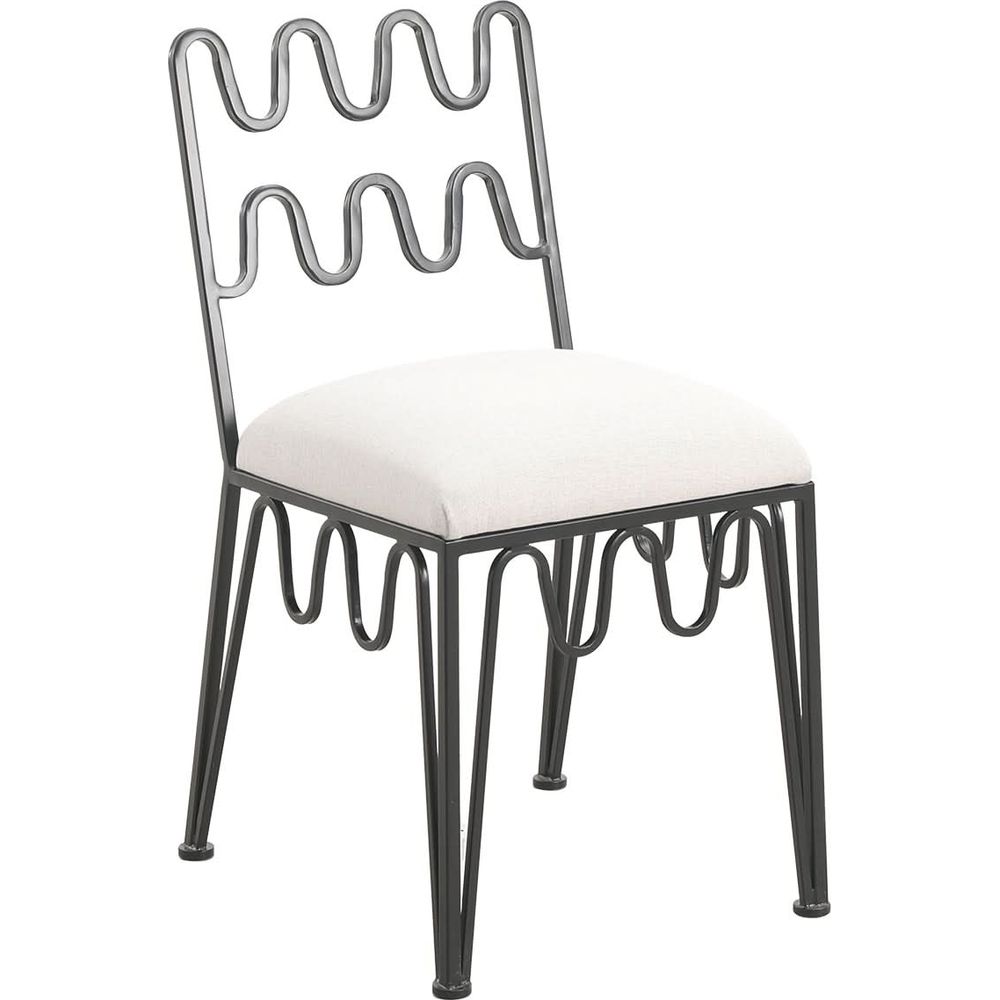 Ripple Dining Side Chair - Metal Frame