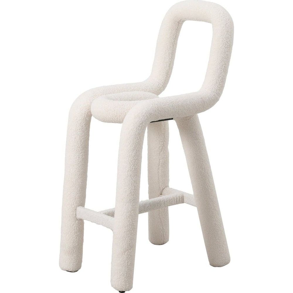 Pipeline Counter Stool-France & Son-FXS1862WHT-Bar Stools-1-France and Son
