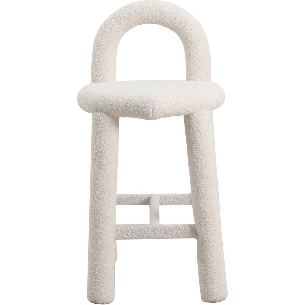 Pipeline Heart Counter Stool-France & Son-FXS1883WHT-Bar Stools-1-France and Son