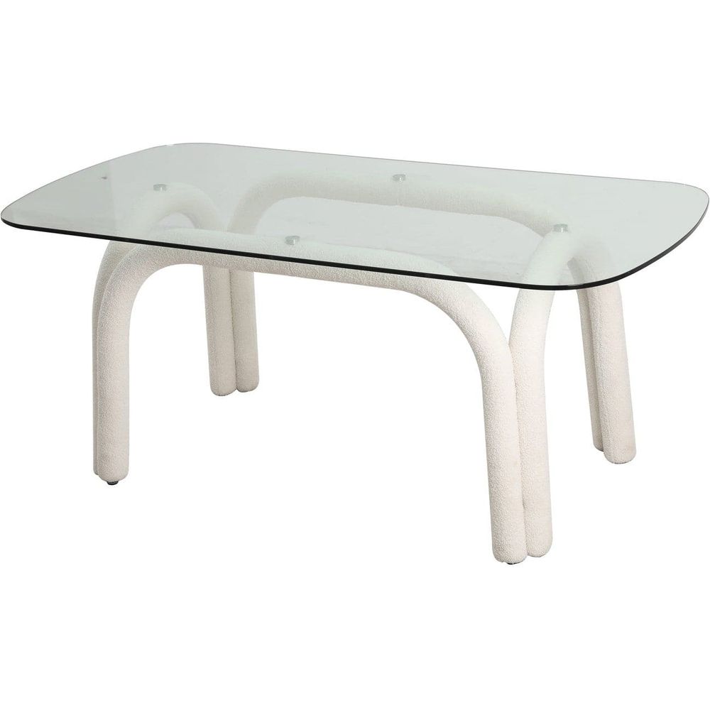 Pipeline Dining Table - Rectangle-France & Son-FXT1885WHT-Dining Tables-3-France and Son
