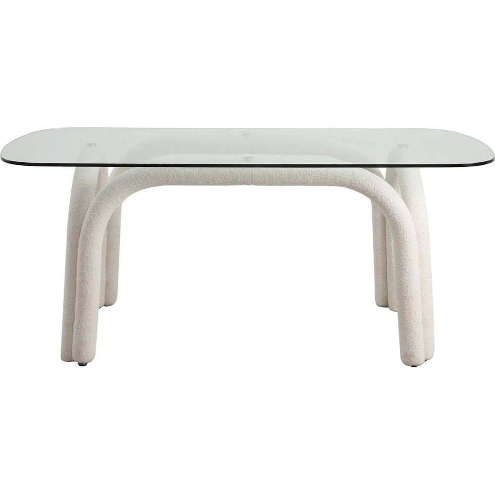 Pipeline Dining Table - Rectangle-France & Son-FXT1885WHT-Dining Tables-1-France and Son