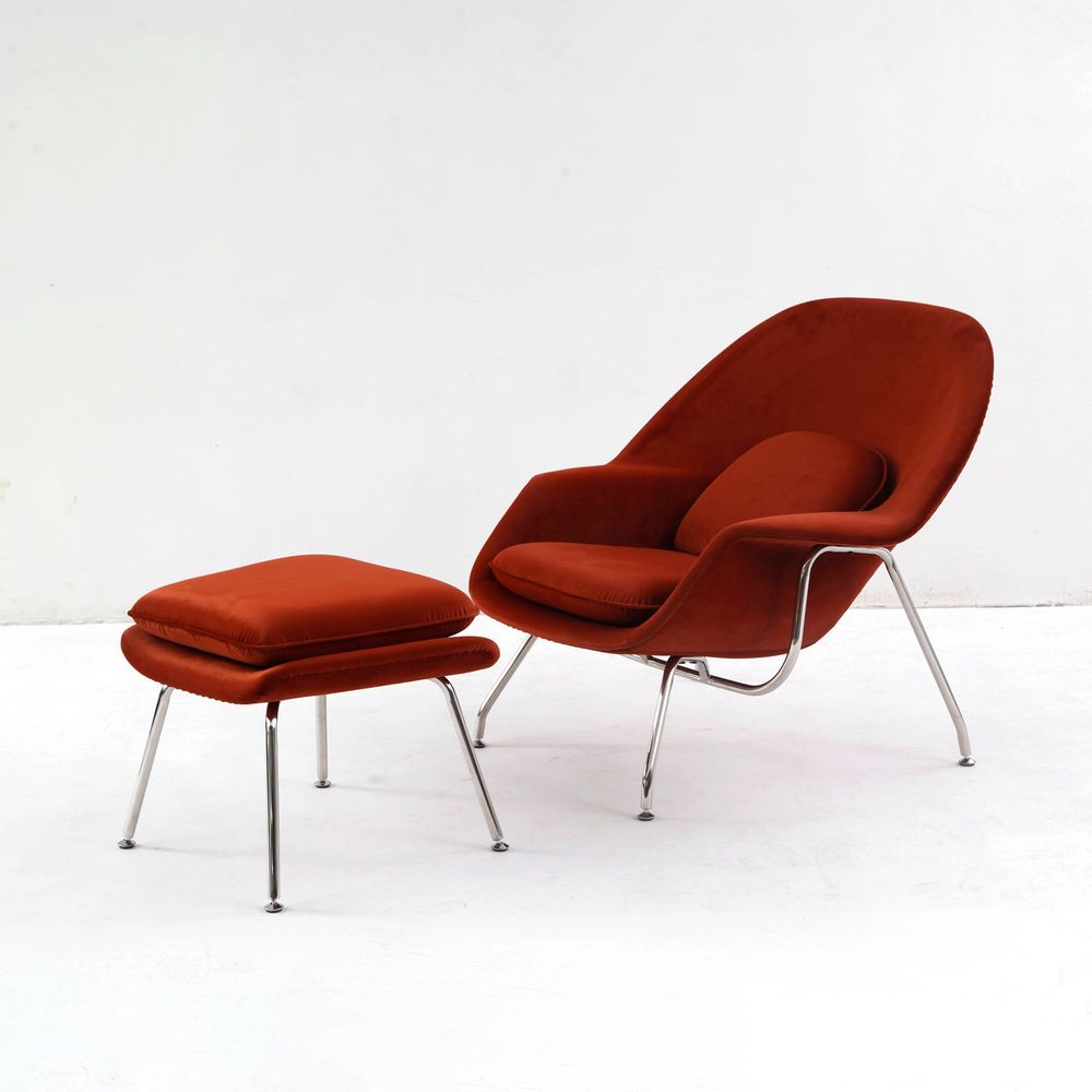 Womb Chair and Ottoman