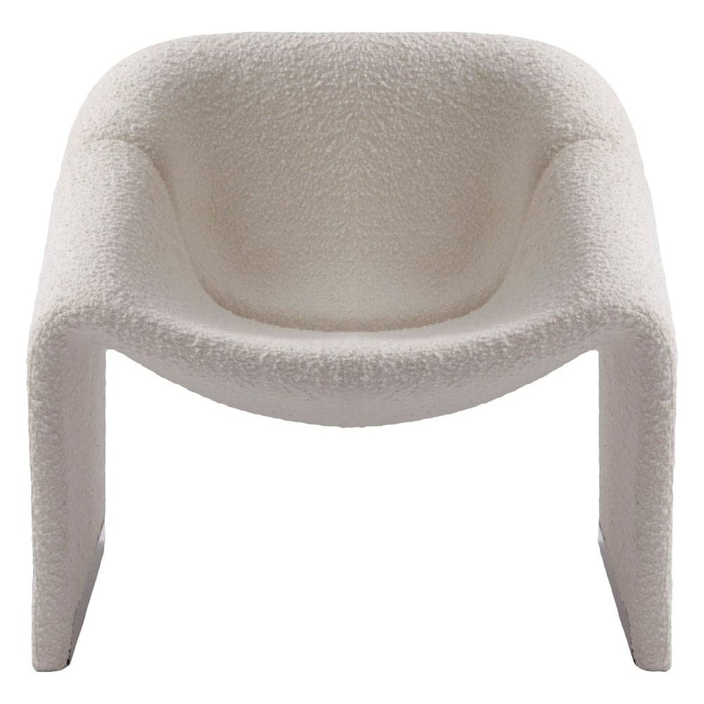Groovy M Lounge Chair-France & Son-FYC1291OWHT-Lounge Chairs-2-France and Son