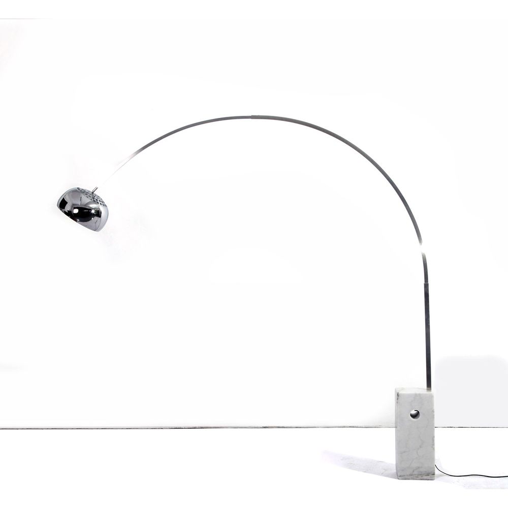 Arco Floor Lamp with Marble Base