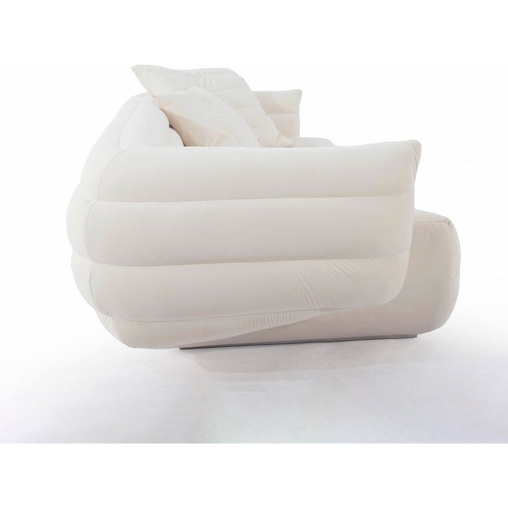 Claudette Channeled Sofa-France & Son-FYS0043IVORY-Sofas-3-France and Son