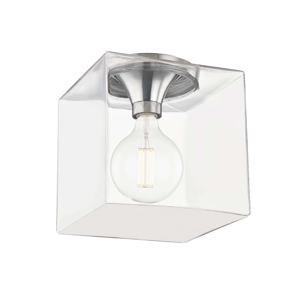 Grace Flush Mount-Polished Nickel