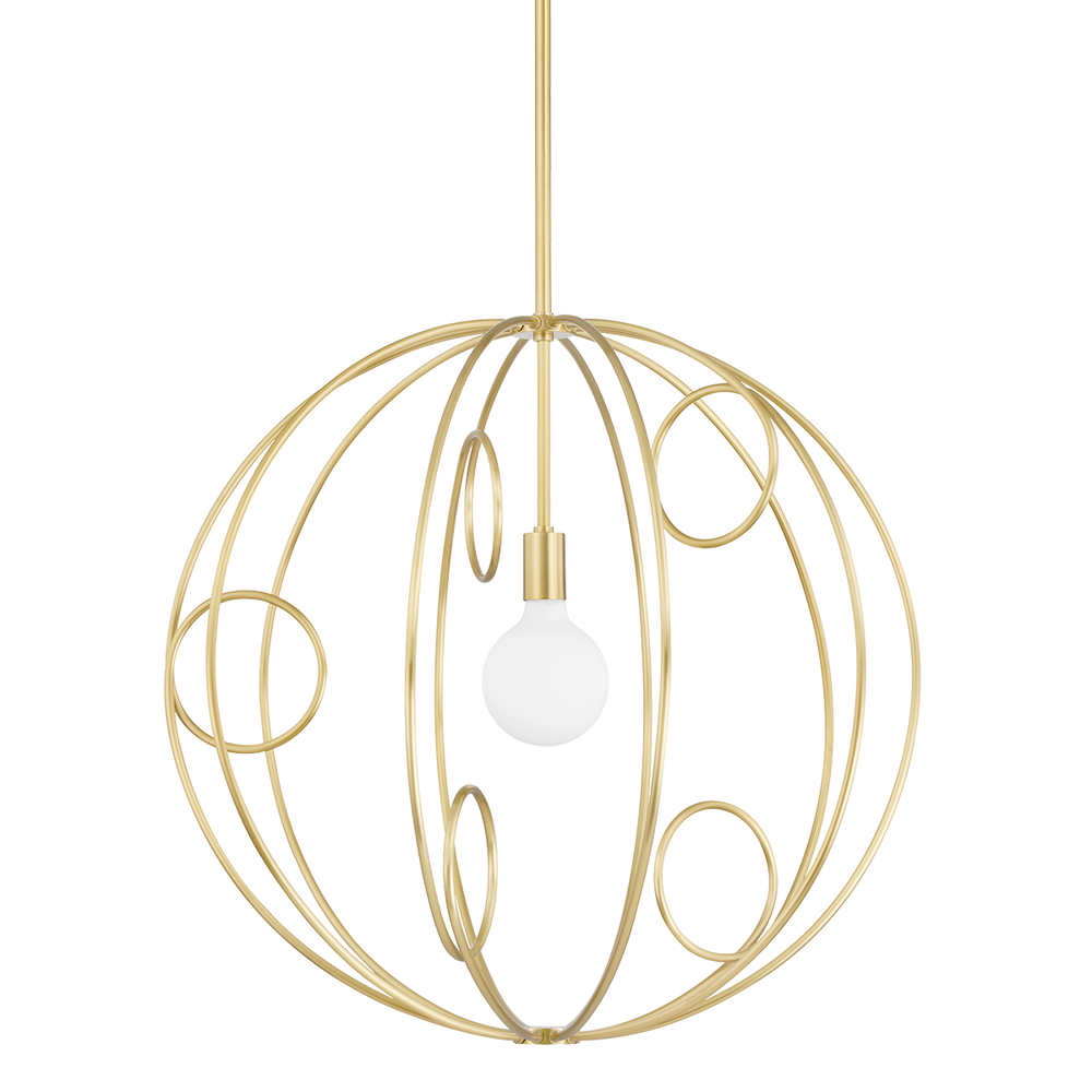 Alanis Pendant-Aged Brass