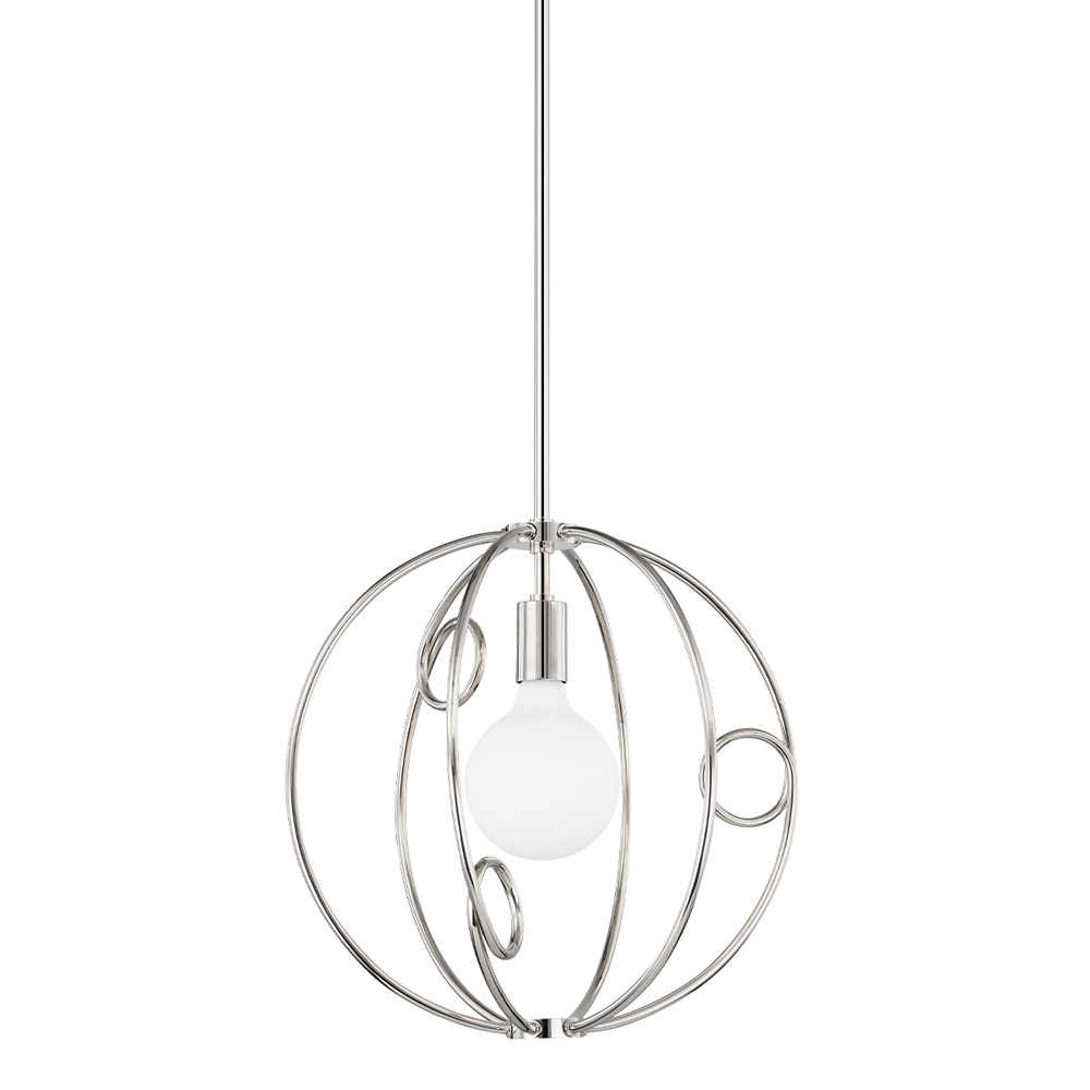 Alanis Pendant-Polished Nickel