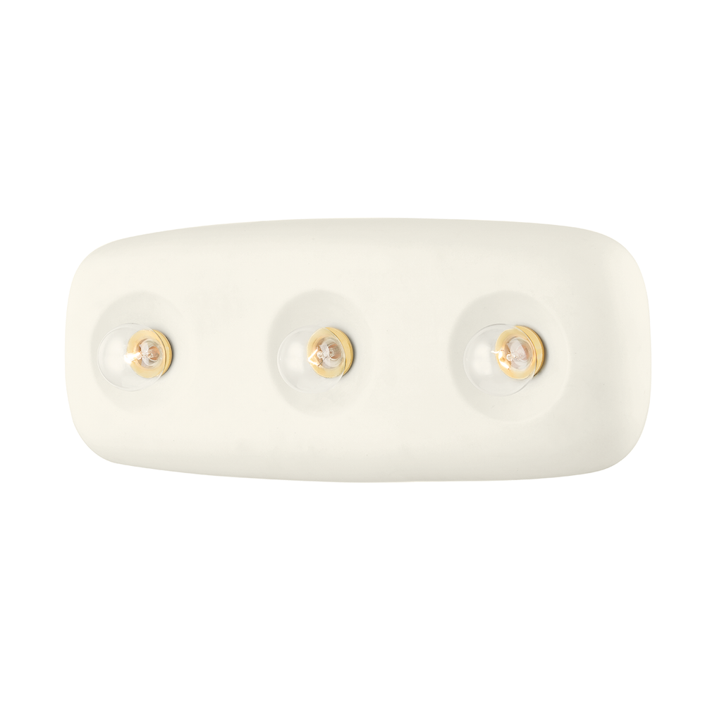 Colleen Bath And Vanity-Aged Brass/Satin Ivory