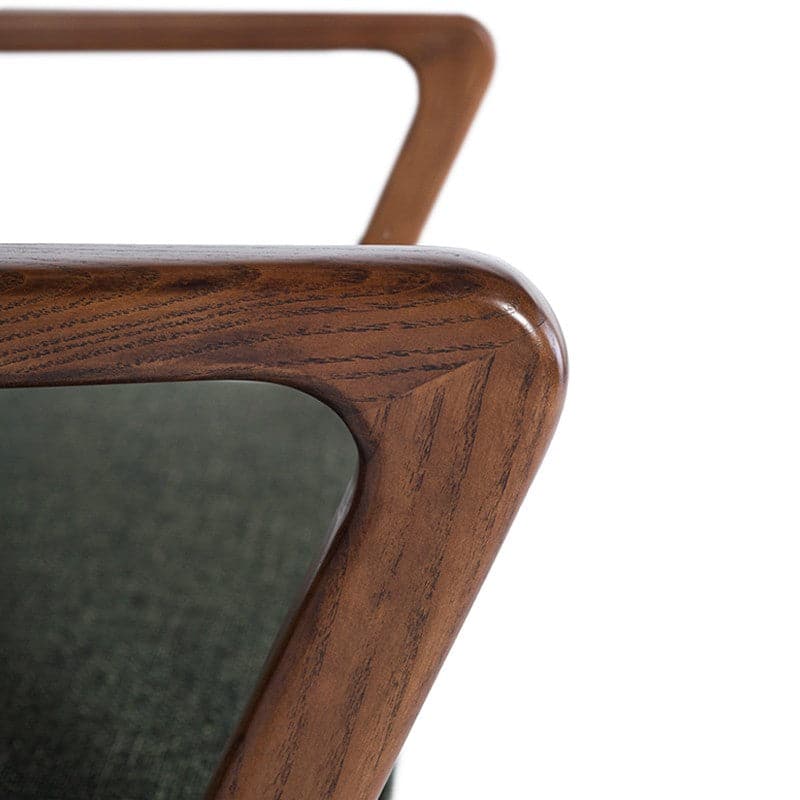 Eloise Occasional Chair-Nuevo-NUEVO-HGSC281-Lounge ChairsHUNTER GREEN TWEED-6-France and Son