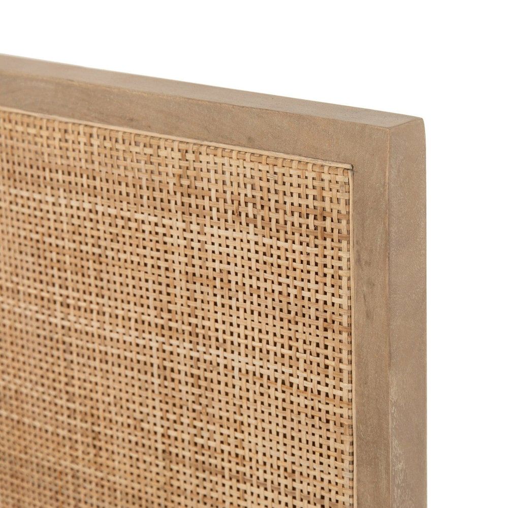Loraine Bed - Natural Mango - Queen