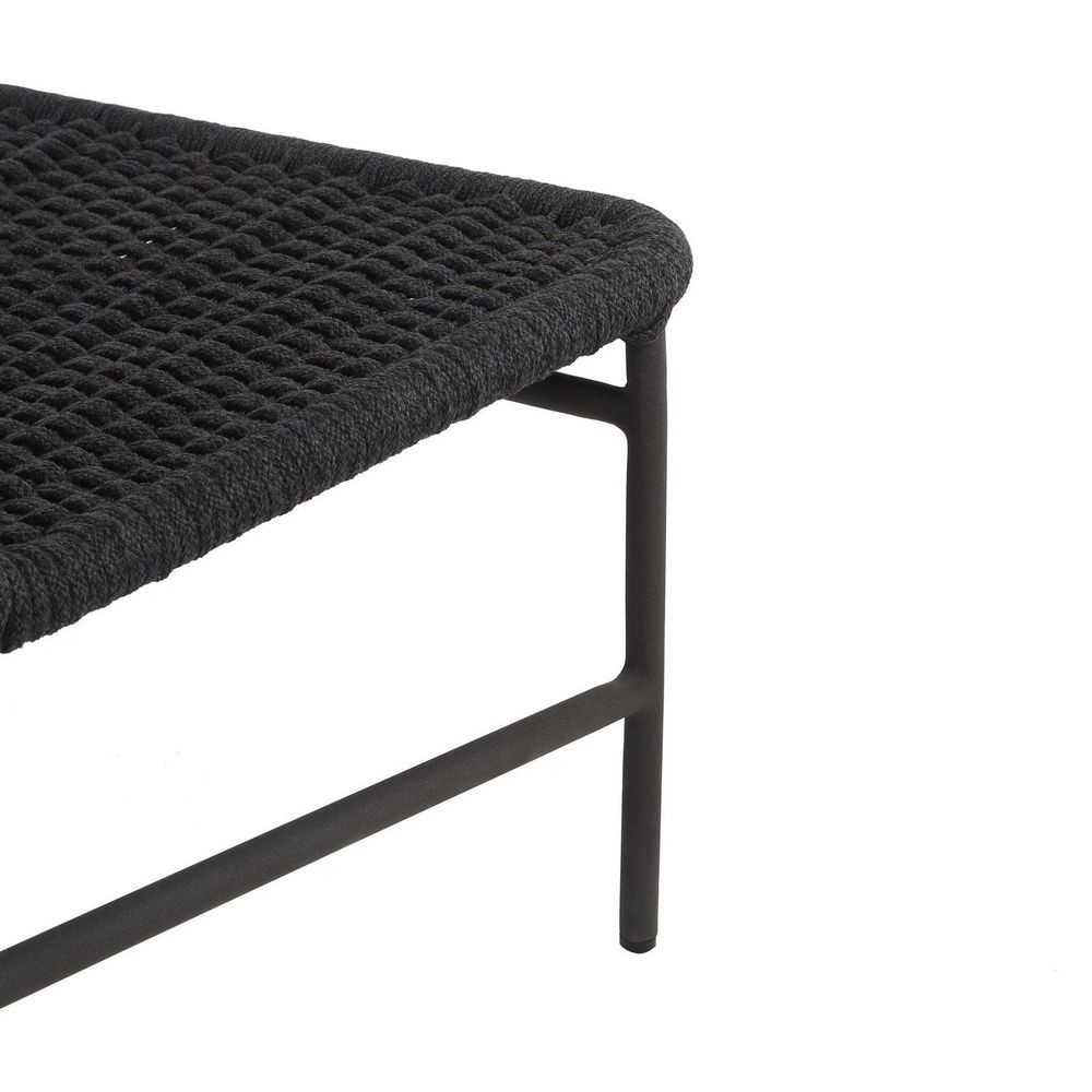Louvre Outdoor Chair - Dark Grey Rope