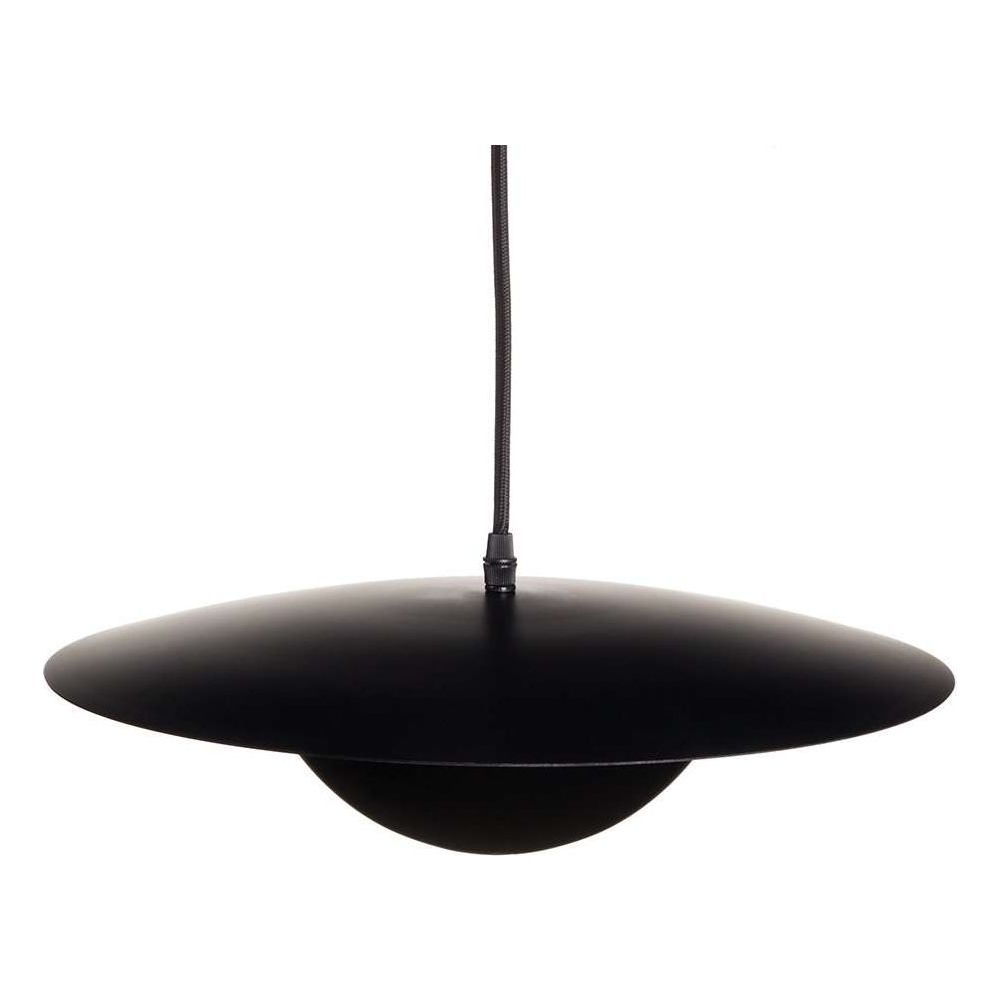 Mid Century Conical Pendant Lamp-France & Son-LBC091BBLK-Pendants-2-France and Son