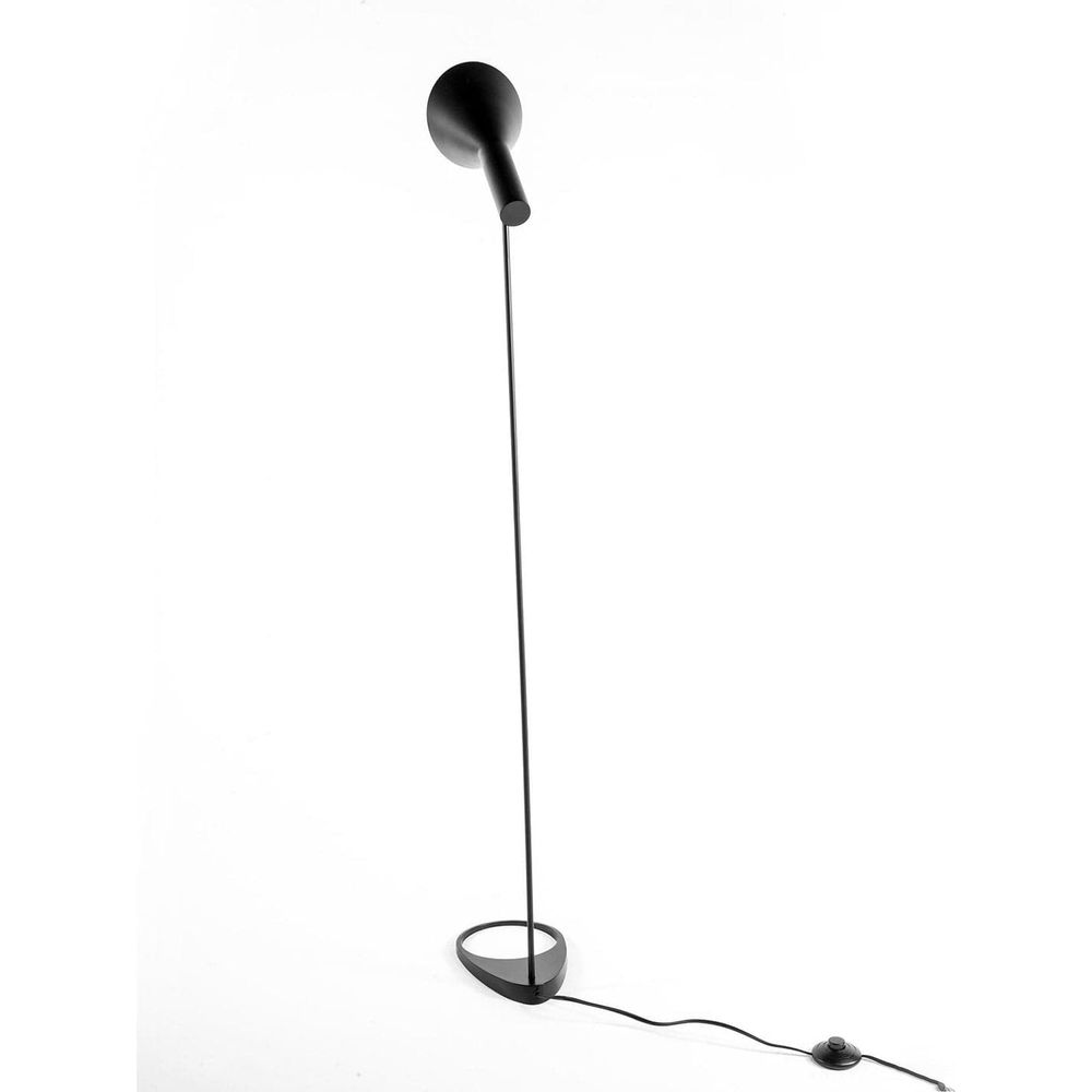 Mid Century AJ Floor Lamp-France & Son-LBF002BLACK-Floor LampsBlack-2-France and Son
