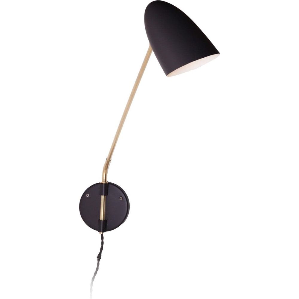 Cocotte Rotating Wall Lamp-France & Son-LBW056BLK-Wall Lighting-4-France and Son
