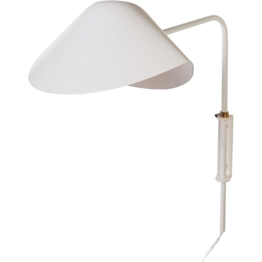 Serge Antony Rotating Wall Sconce-France & Son-LBW059WHT-Wall LightingWhite-4-France and Son