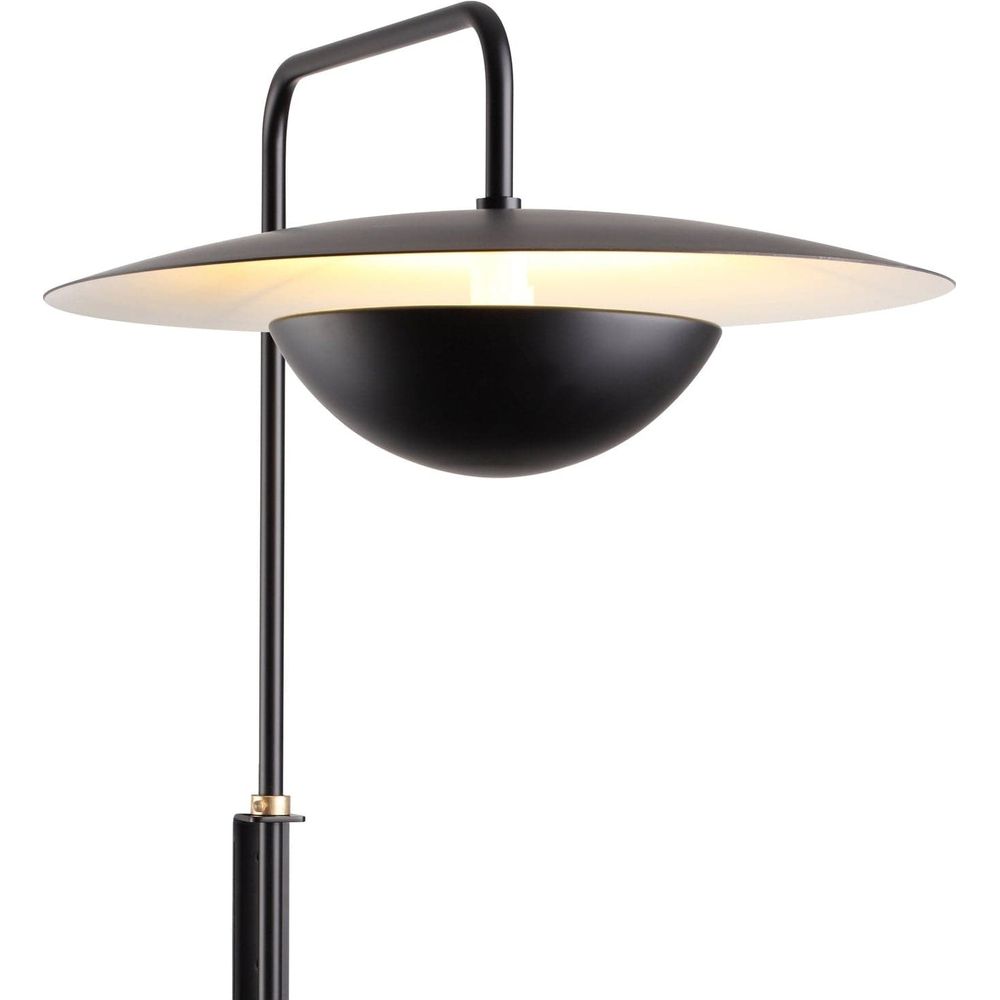 Mid Century Conical Wall Lamp-France & Son-LBW091ABLK-Wall Lighting-5-France and Son