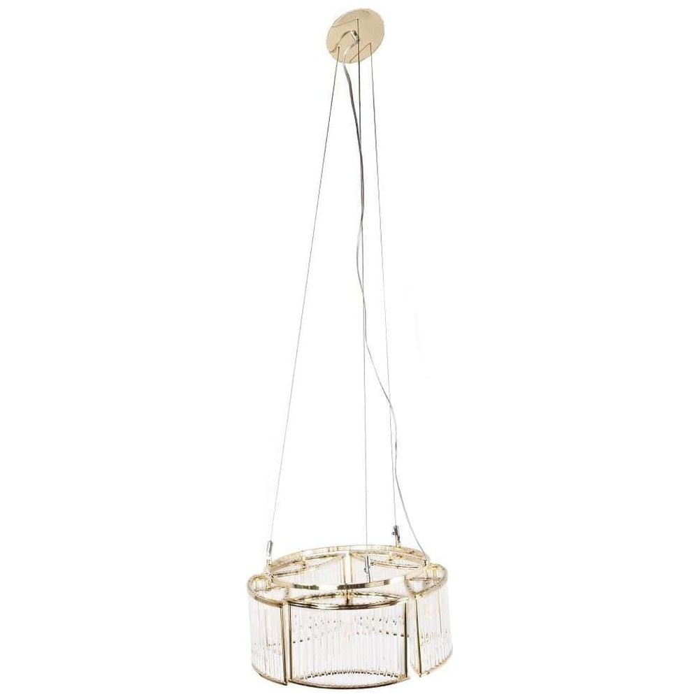 Stilio Chandelier-France & Son-LM1205PGOLD-Chandeliers-3-France and Son