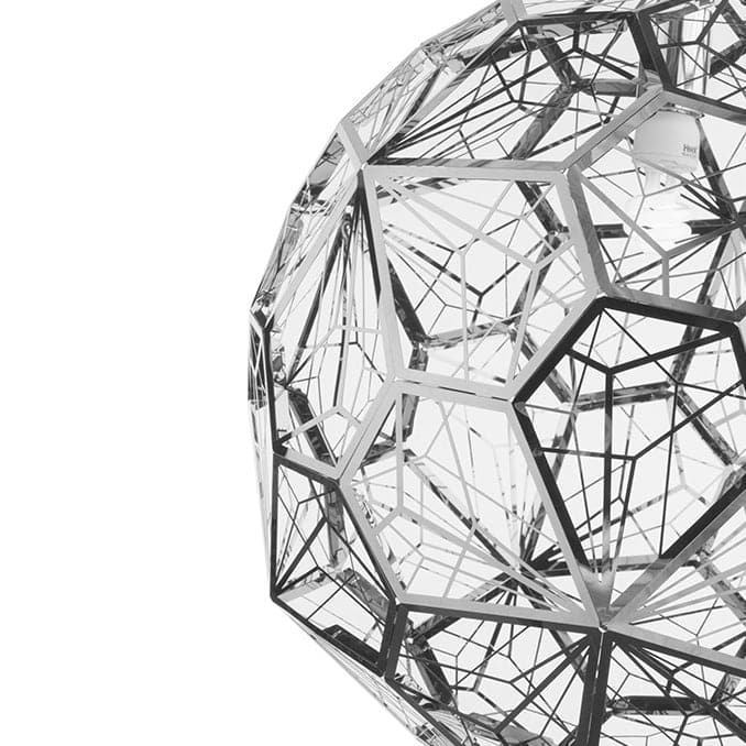 Etch Light Web Stainless Steel Pendant-France & Son-LM152PSS-Pendants-4-France and Son