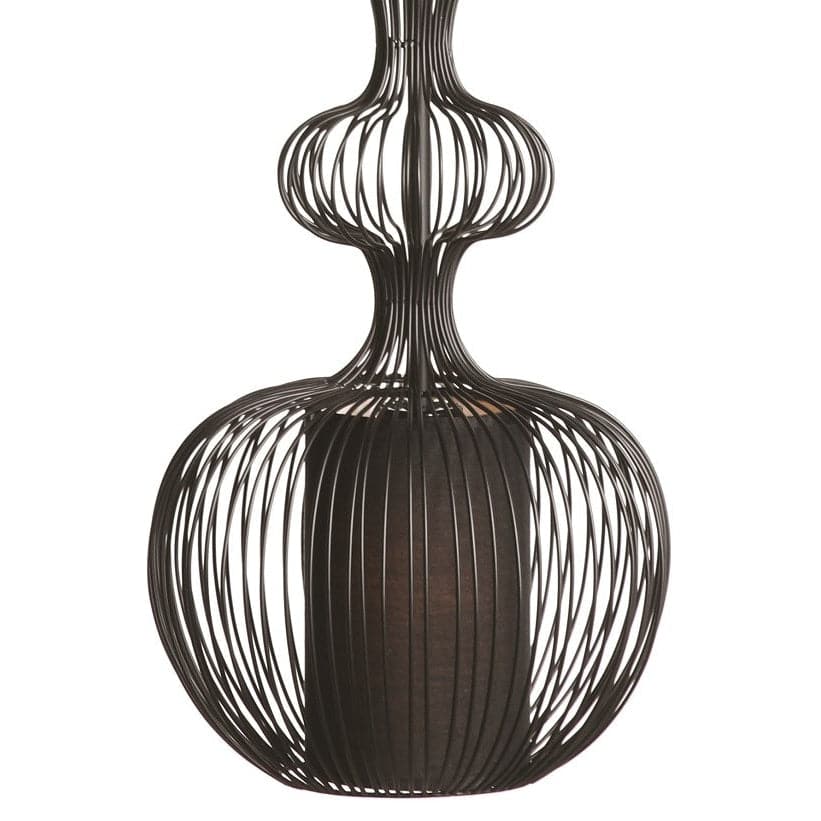 Modern Large Siena Pendant-France & Son-LM280PLBLK-Pendants-3-France and Son