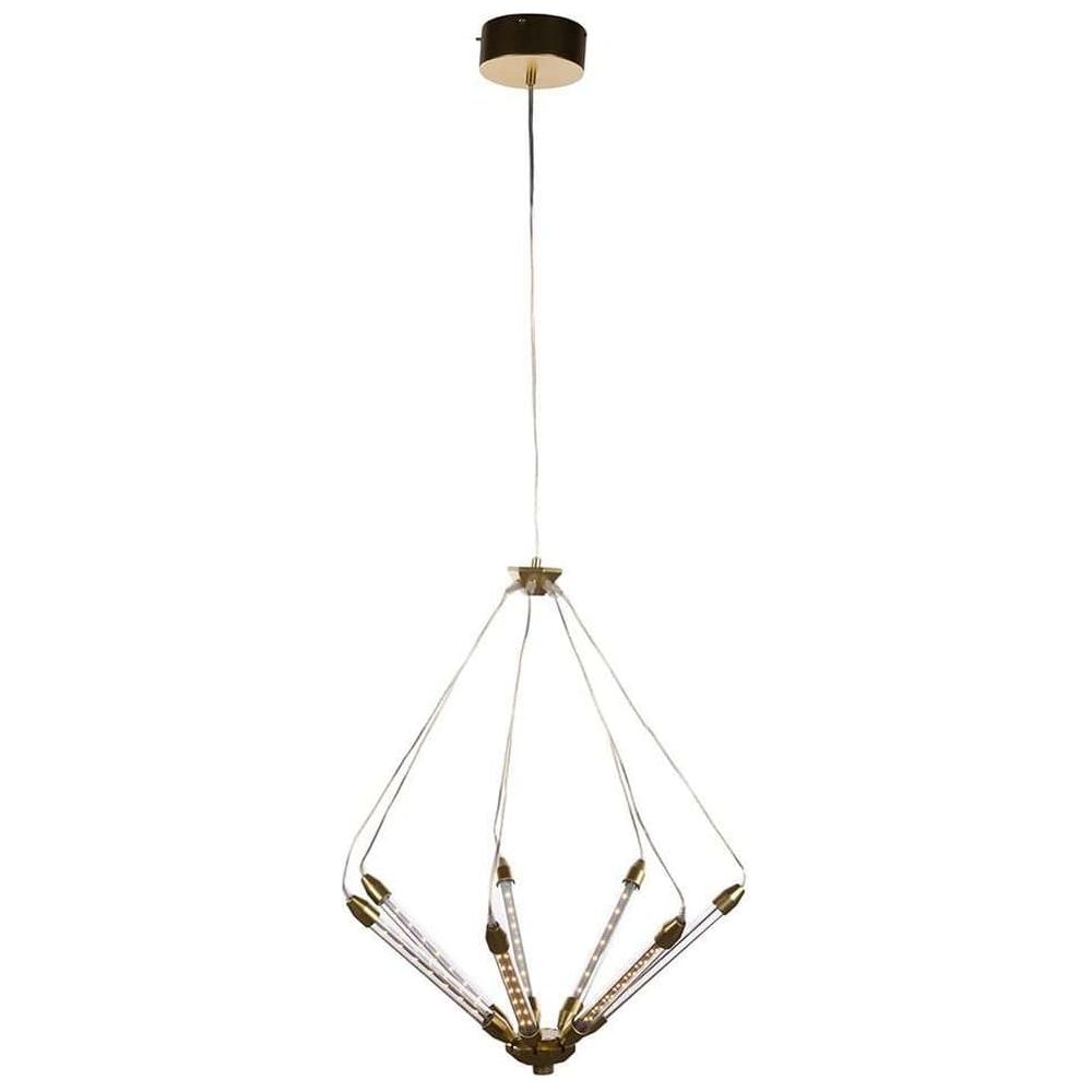Modern Y 7 Chandelier - Gold-France & Son-LM3517GOLD-Chandeliers-2-France and Son