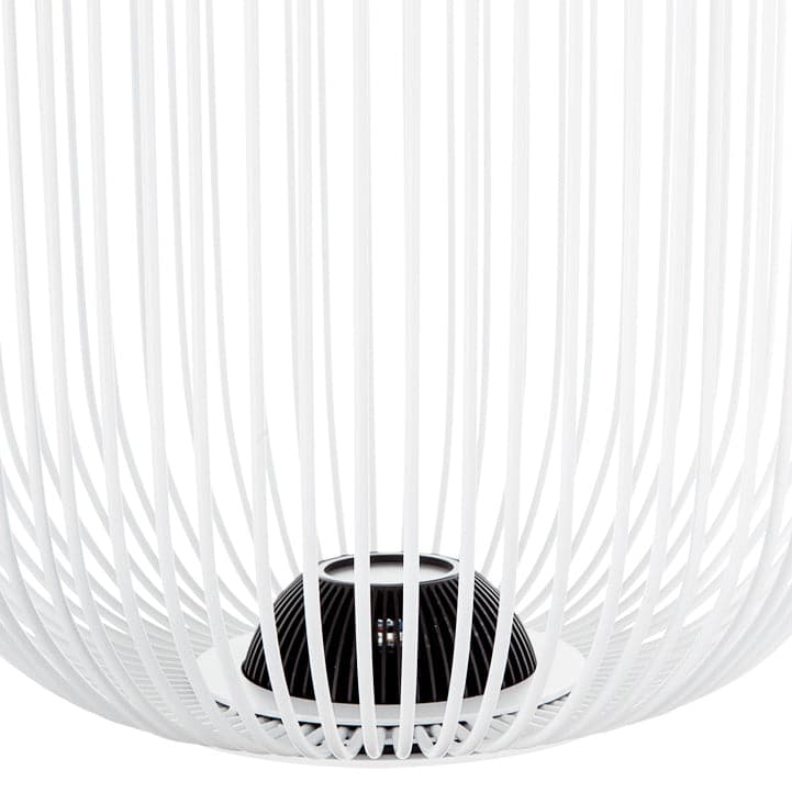 Modern Slopes Suspension Light - White-France & Son-LM3872PWHT-Pendants-6-France and Son