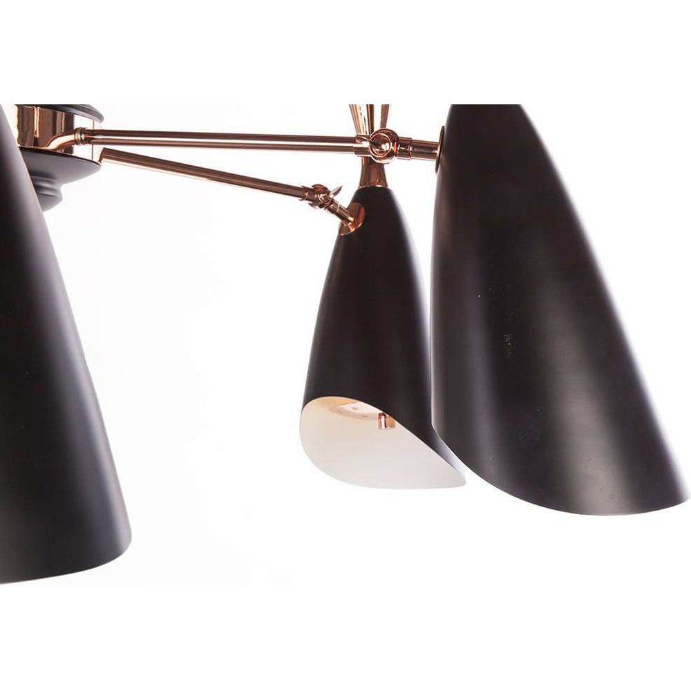 Duke Chandelier - Rose Gold-France & Son-LM40506PGOLD-Chandeliers-2-France and Son
