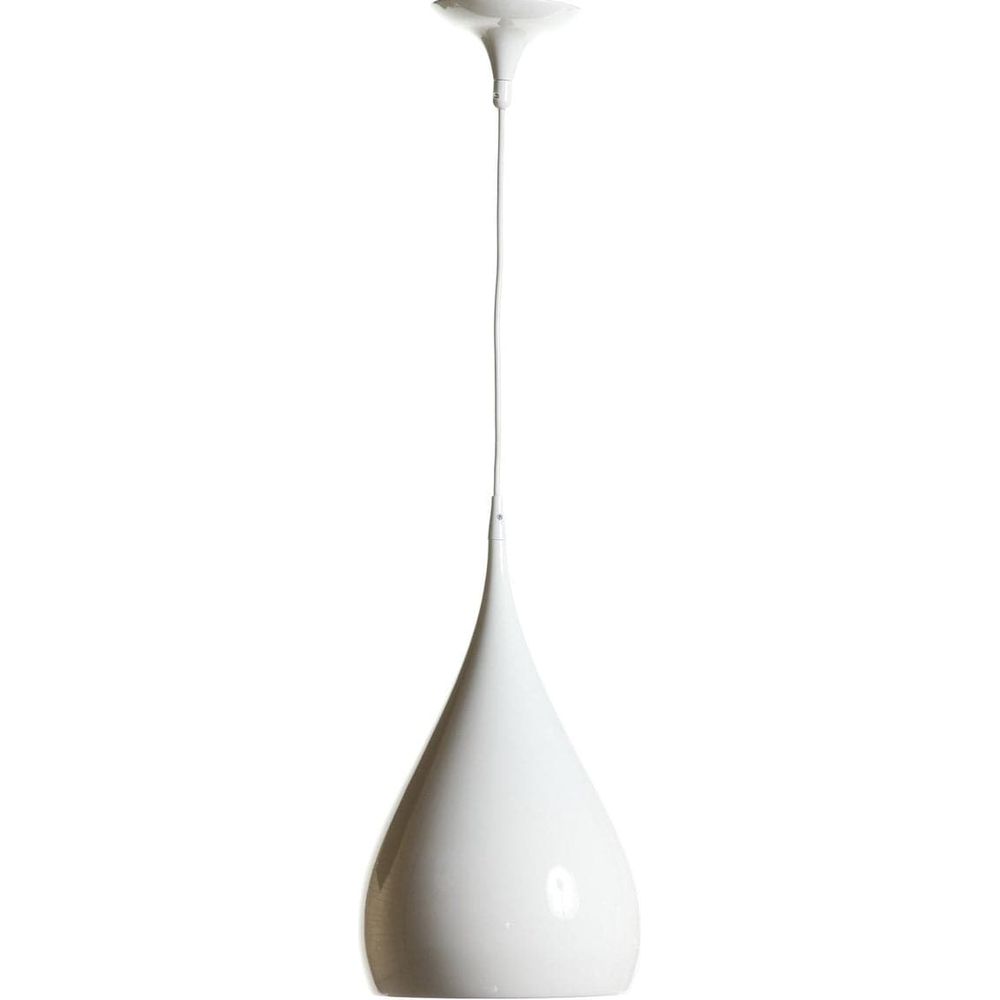 Modern Mo Pendant Lamp - White-France & Son-LM620PWHT-Pendants-1-France and Son