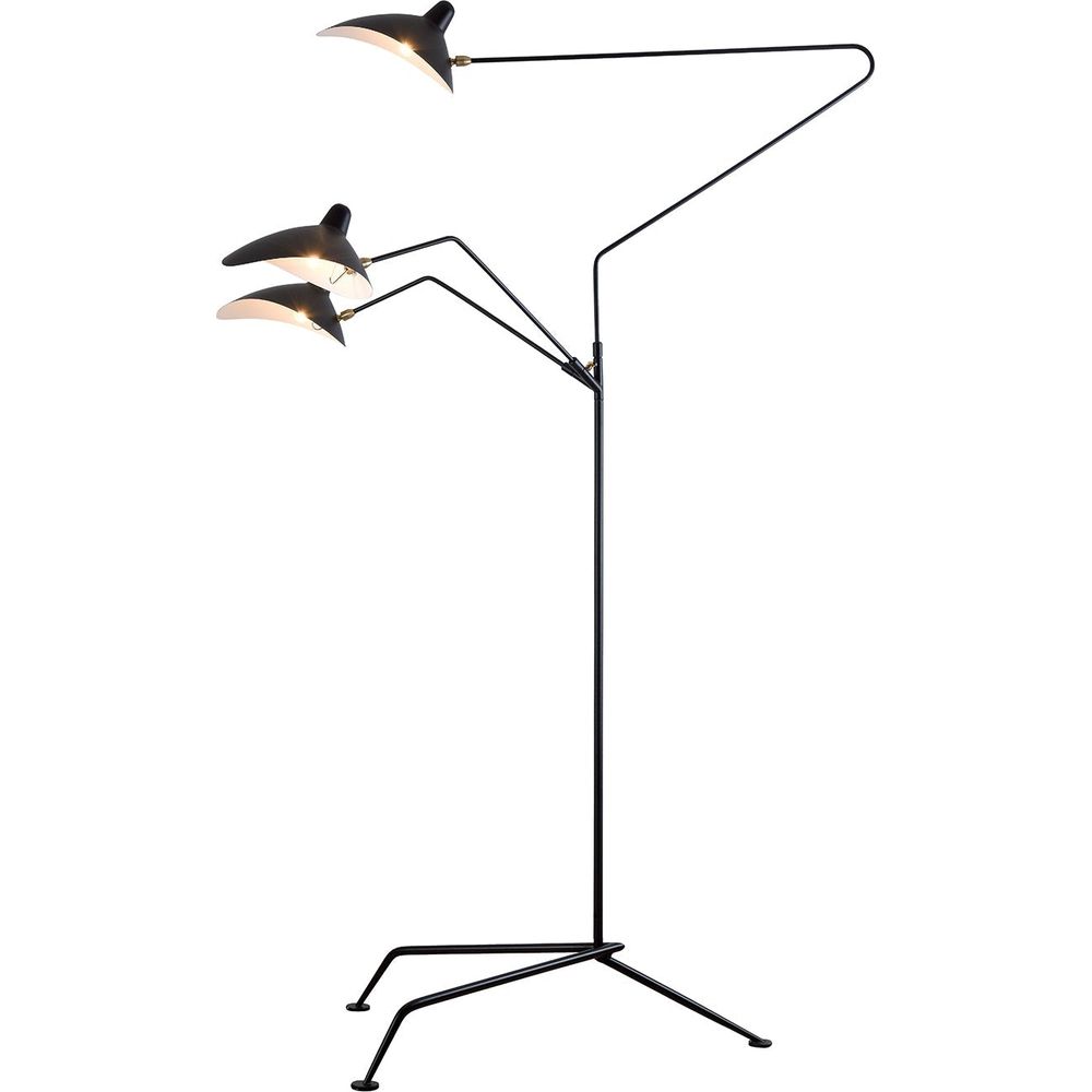 Mouille Three-Arm Standing Floor Lamp