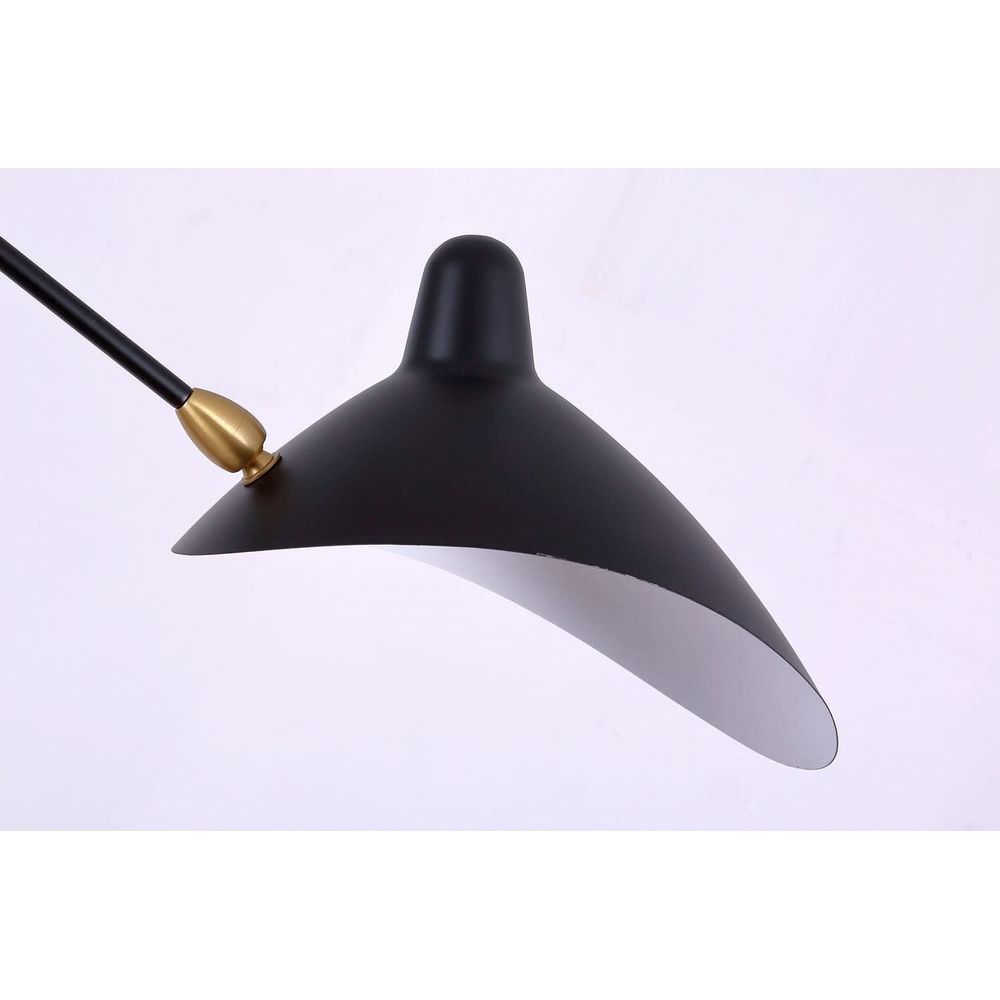 Mouille Six-Arm Semi-Flush Mount Ceiling Lamp