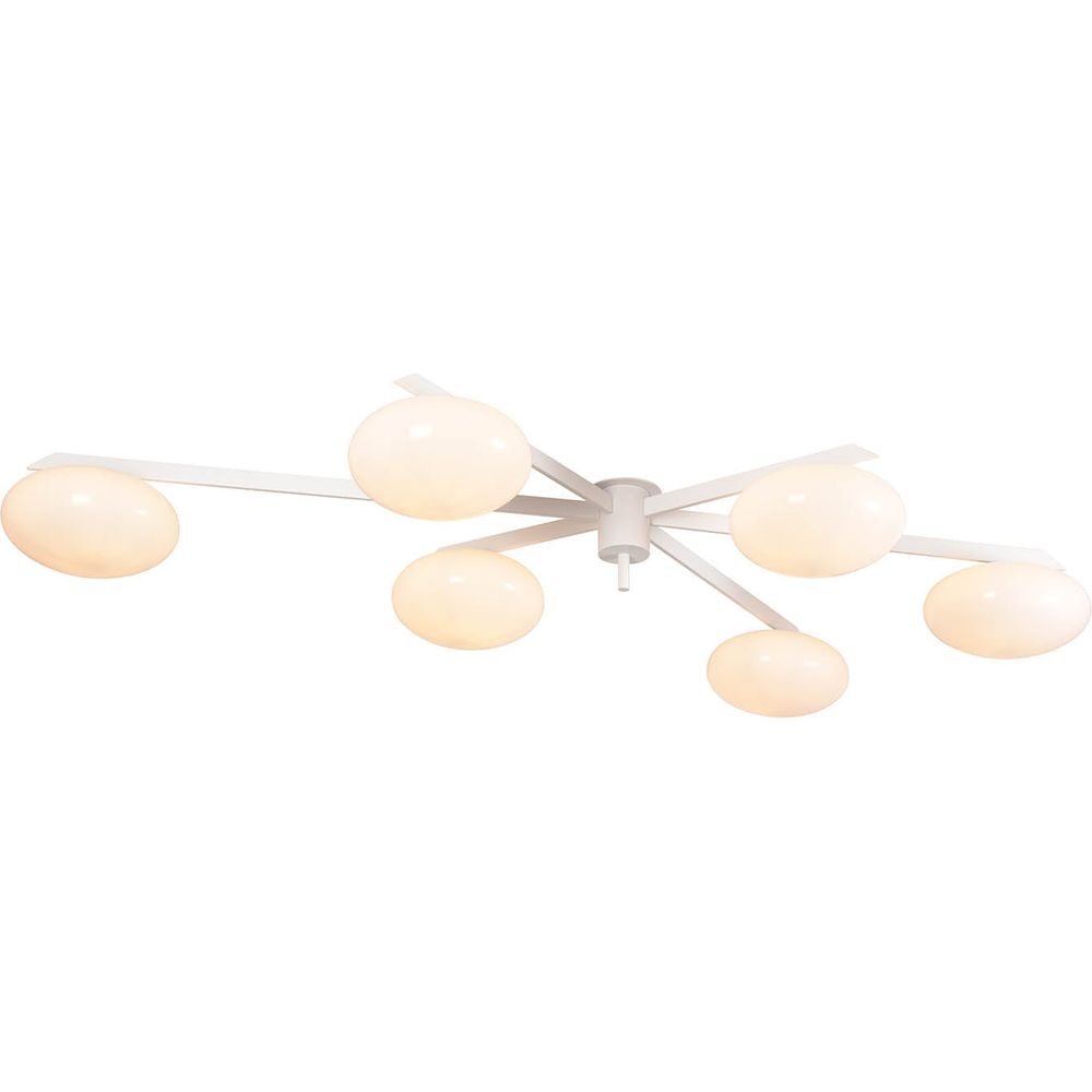 Lelli Six Arm Flush Mount Ceiling Light - 2025