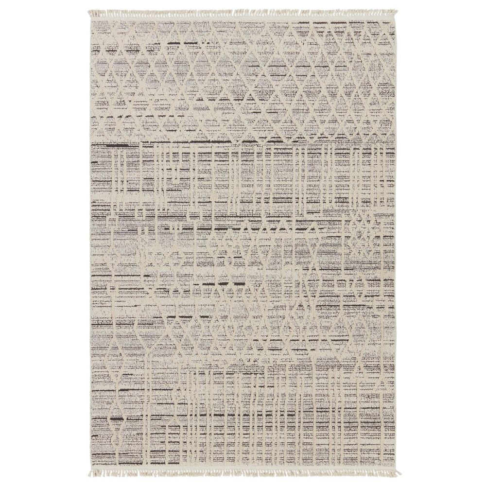 Runners Casita Trellis Cream/ Gray Runner Rug (3'X8')