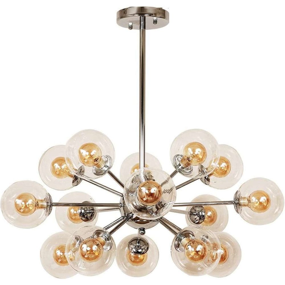 Modern Ronell Chandelier-France & Son-LS1202S-Chandeliers-1-France and Son