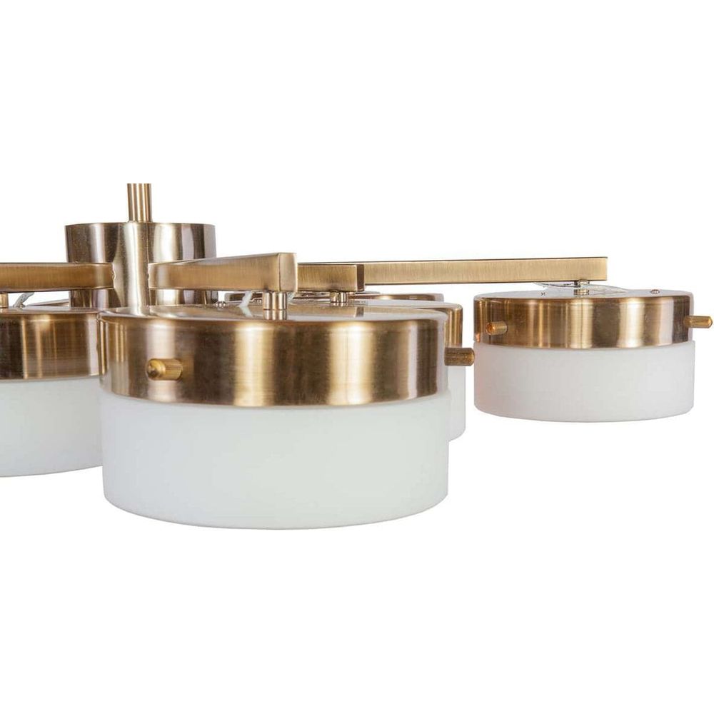 Gio Multiplex Ceiling Light - Brass-France & Son-LS629SBRASS-Chandeliers-3-France and Son