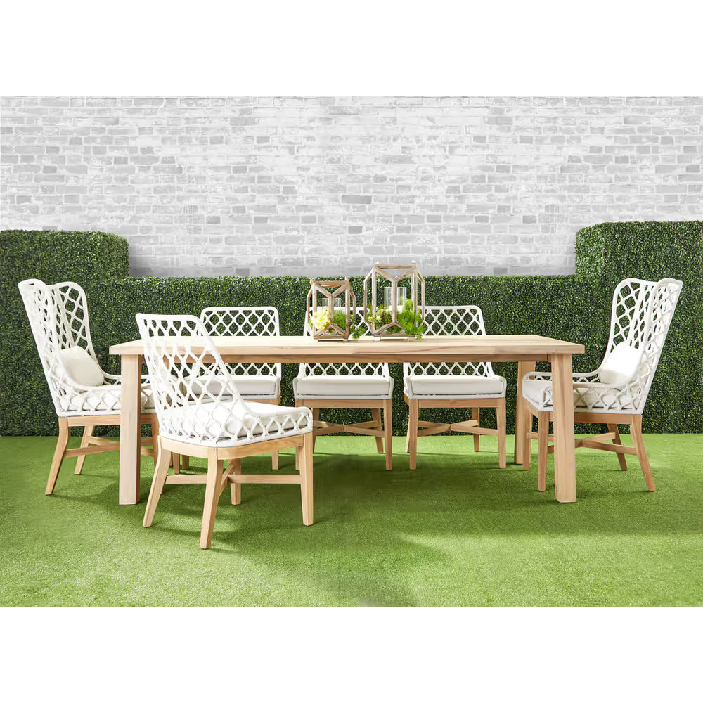 Lattis Outdoor Wing Chair