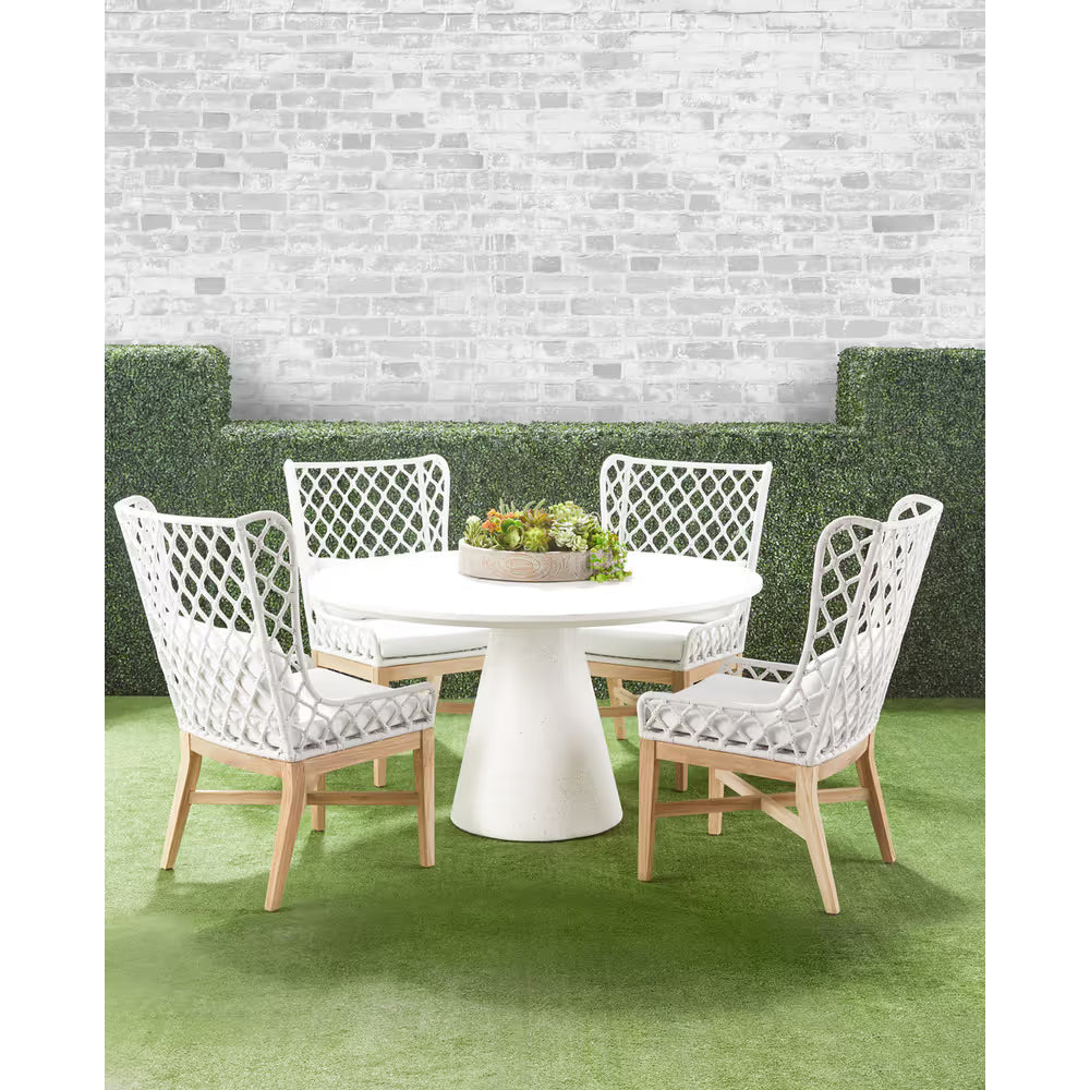 Lattis Outdoor Wing Chair