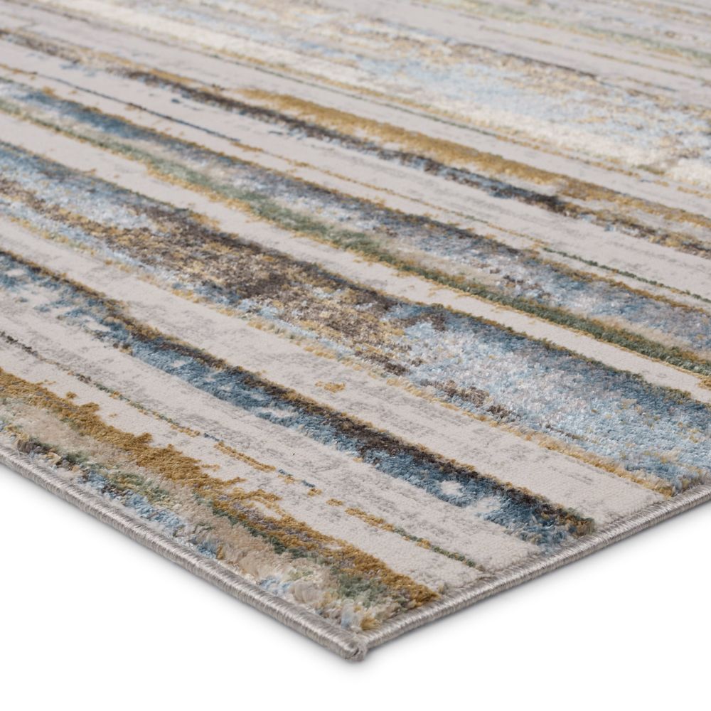 Merine Firenze Striped Multicolor/ Cream Runner Rug (2'6"X10')