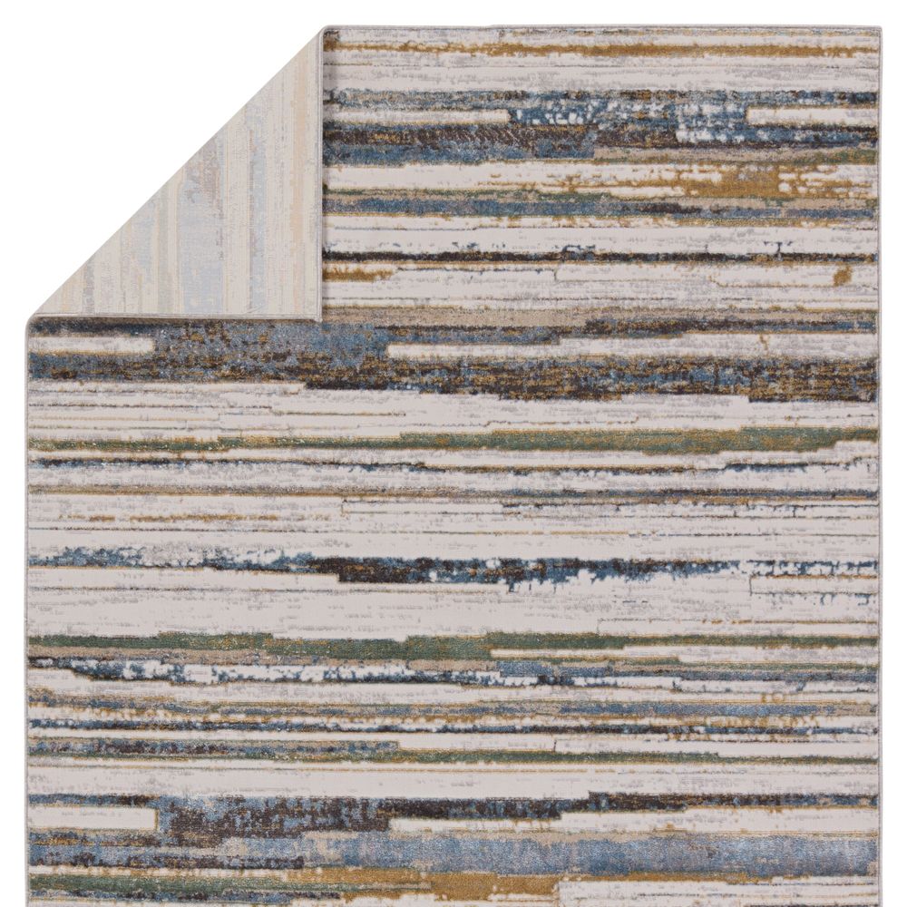 Merine Firenze Striped Multicolor/ Cream Runner Rug (2'6"X10')